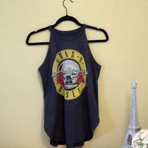 Bravado Guns N Roses gray tank top